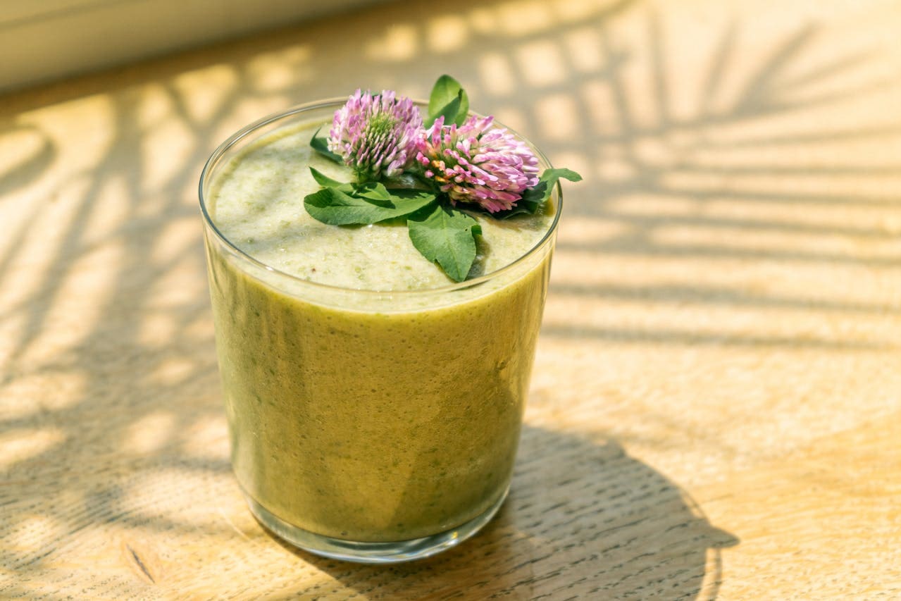 Recette - Smoothie vert protéiné & boosté aux oméga-3