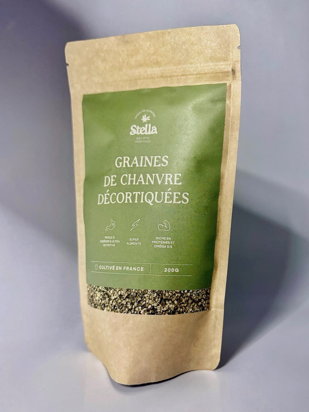 Graines de chanvre décortiquées – Cultivées en Alsace