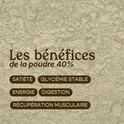 Poudre Protéinée de Chanvre 40% - Protéines & Fibres Végétales | Cuisine