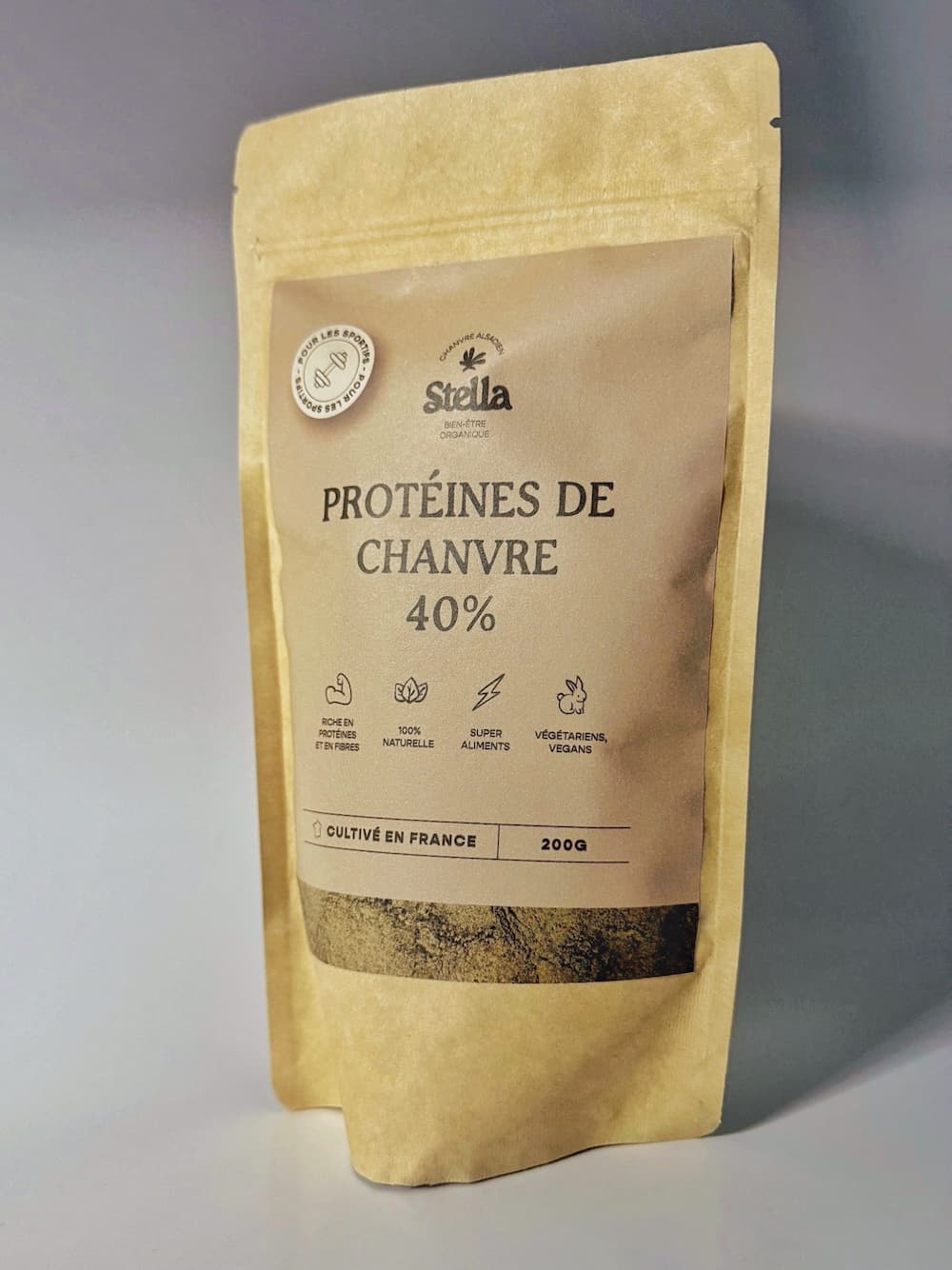 Protéine de chanvre 40% - protéines végétales